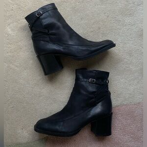 Vintage Leather Ankle Boots